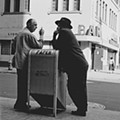 Conversation, Detroit 1955, Bill Rauhauser.jpg